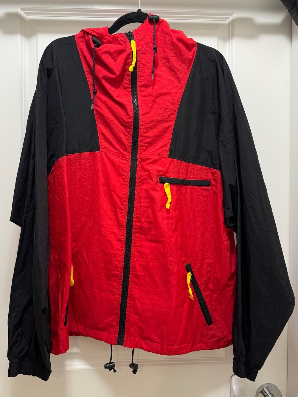 Marlboro Men's Windbreaker Jacket with Hood